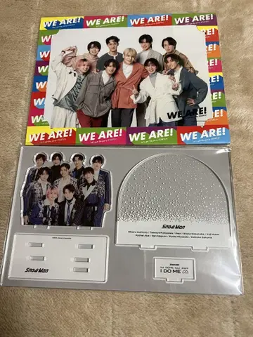 SnowMan IDOME 아크릴 스탠드 WE ARE 포토 카드
