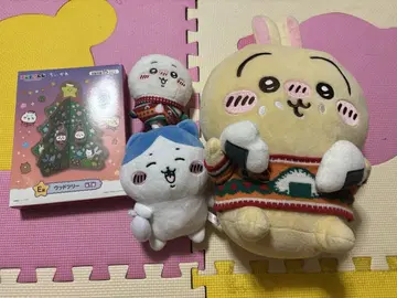 치이카와 (먼작귀) 에니마이 복권 C상 토끼 봉제 인형 치이카와 하치와레