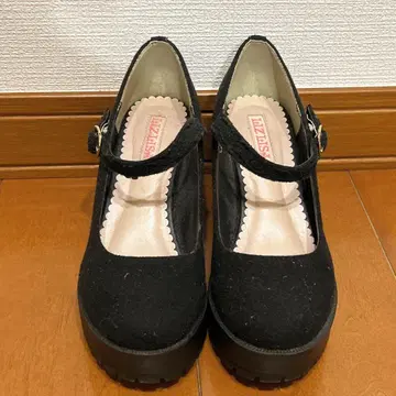 리즈리사 LIZLISA himekaji 양산형 통굽 7cm 로퍼