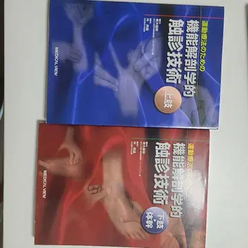 운동 요법을 위한 기능 해부학적 촉진 기술 상하의 세트