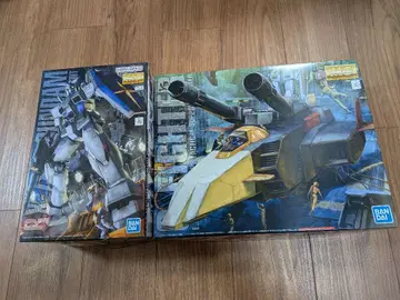 BANDAI MG RX-78-3 건담 & G-파이터
