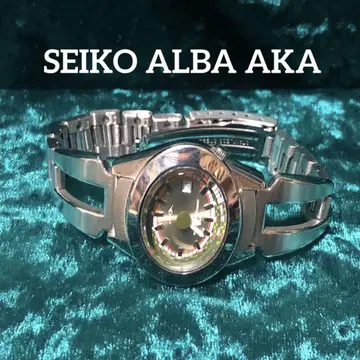 레어! SEIKO ALBA AKA 디자인 시계 손목시계
