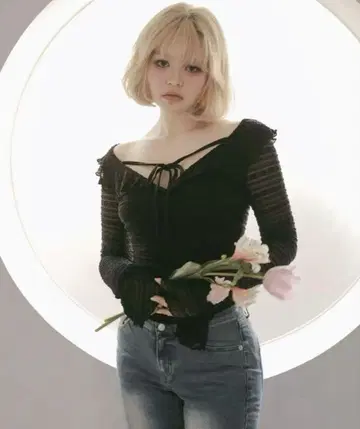 andmary Frill lacy tops