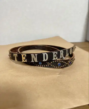 TENDERLOIN 내로우 벨트 기무라 타쿠야 착용