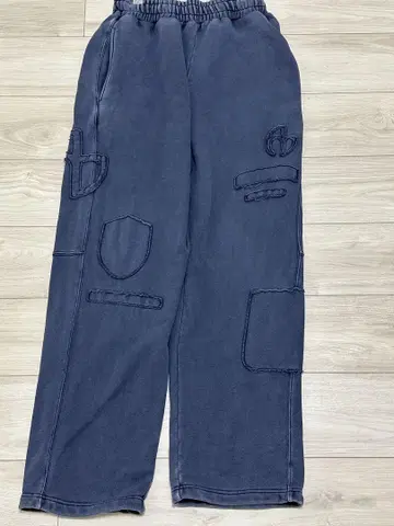 NOMANUAL 스웨트 팬츠 그레이 한국 Y2K 스트릿 와이드 M