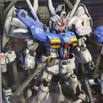 PG 1/60 건담 시험 제작 1호기 (풀버니언 네이비 사용)