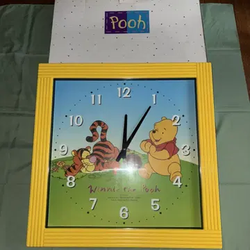 푸우 벽시계 대형 거대