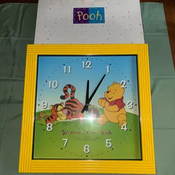 푸우 벽시계 대형 거대