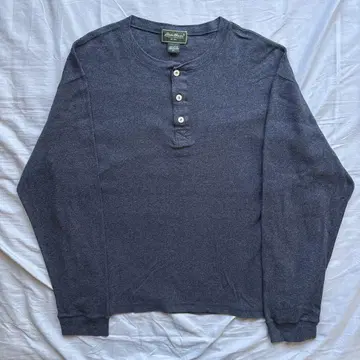 [ 00s ] Eddie Bauer 헨리넥 롱T 차콜