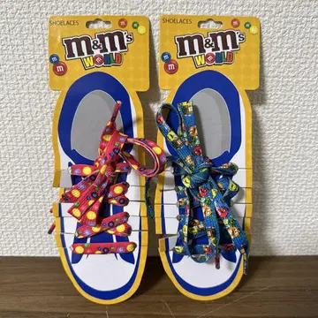 [ 2세트 ] m&m's 엠앤엠즈 신발끈 SHOELACES