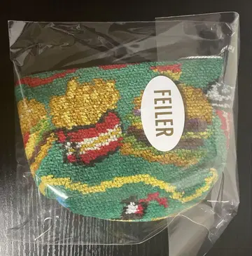 FEILER 페이 버거샵 보트형 파우치 그린
