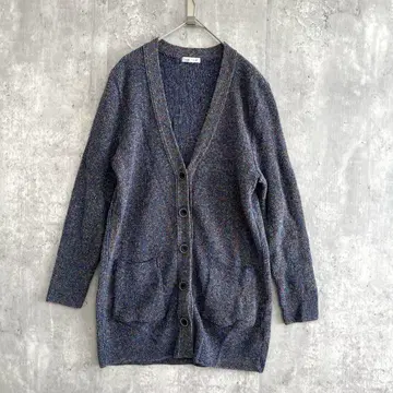 atelier de M 울 믹스 컬러 컬러 멜란지 가디건