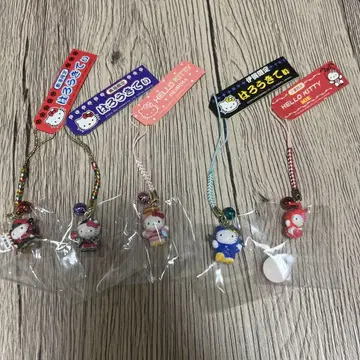 지역 한정 키티 동해 한정판 미에 이가 이세시마 헬로키티 스트랩 세트