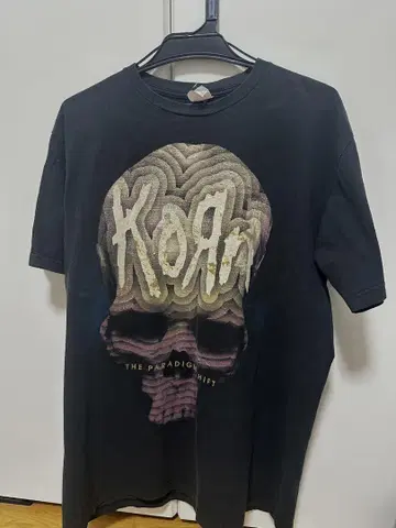 KORN 콘 밴딩T 셔츠 The Paradigm Shift