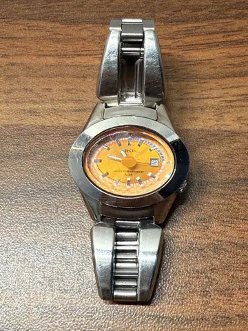 SEIKO ALBA AKA 여성용 V782-5A40 쿼츠 오렌지