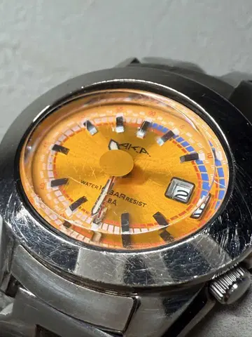 SEIKO ALBA AKA 여성용 V782-5A40 쿼츠 오렌지