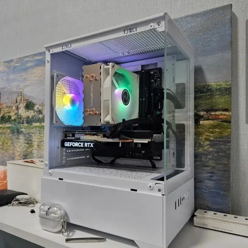 (새제품) i5 14400 RTX4060 게이밍 컴퓨터 싸게 팝니다