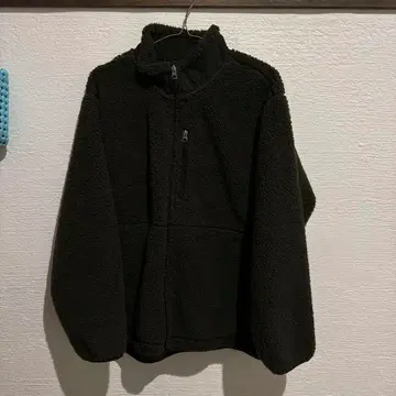 무인양품 올리브 그린 보아 자켓 XL