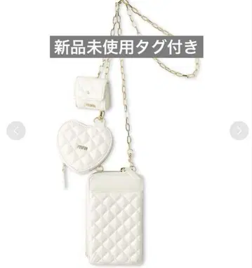USAGI ONLINE 한정판 퀼팅 3SET 멀티 숄더 FURFUR