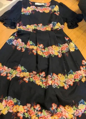 tocco closet 꽃무늬 원피스 프리 사이즈