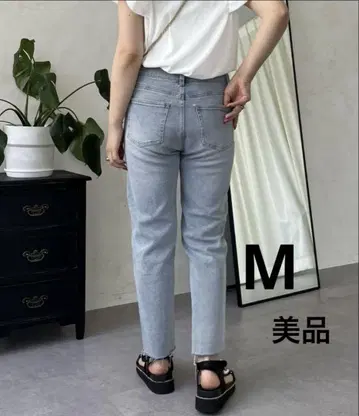 프로즈 베일 스트레치 테이퍼드 데님 M
