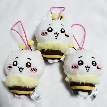 세븐일레븐 한정판 벌씨 봉제 인형 치이카와 (먼작귀) 3개 세트 마스코트