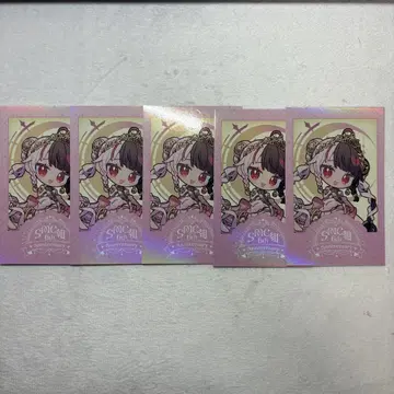SMC조 6주년 요미레나 폴라로이드풍 카드