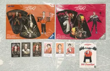 카리스마 이토 후미야 사루카와 케이 폴라로이드풍 카드 온라인 복권 부채