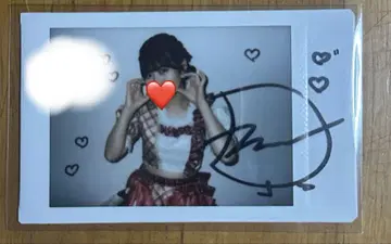 츠키아시 아마네 노건지 의상 친필 사인 폴라로이드