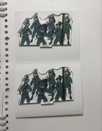 애니메이션 장면 아크릴 스탠드 컬렉션 육학년