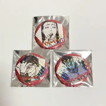 블루 록 마롱 캔뱃지 무뉴구루미 파티오