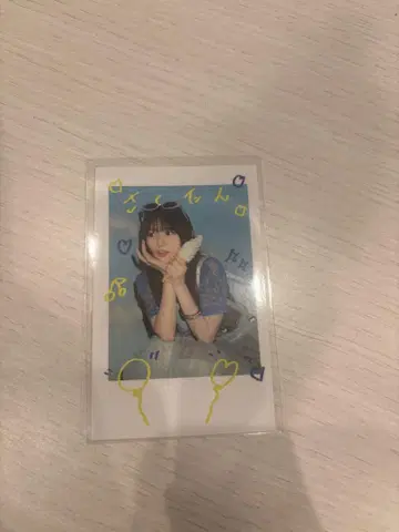 노기자카46 카와사키 사쿠라 노기 카페 폴라로이드