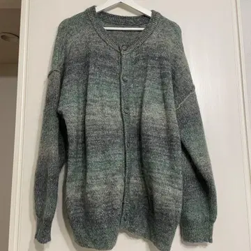 HARE 그라데이션 가디건 M