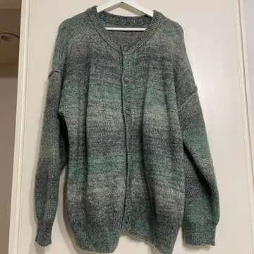 HARE 그라데이션 가디건 M