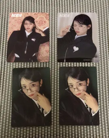 ME:I 이시이 란 트레이딩 카드 4장 세트