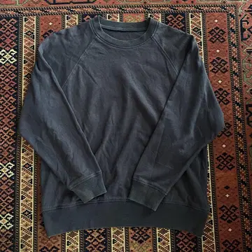 Cale 칼 코튼 헴프 L/S 맨투맨 네이비 3