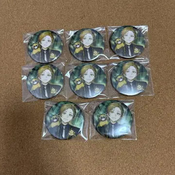 우라시마사카타센 우라타누키 타누완 캔뱃지 블랙 수트