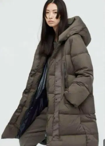 UNIQLO +J 질 샌더 다운 코트 다운 자켓 롱 기장