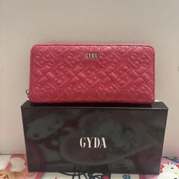 GYDA 퀼팅 장지갑 핑크