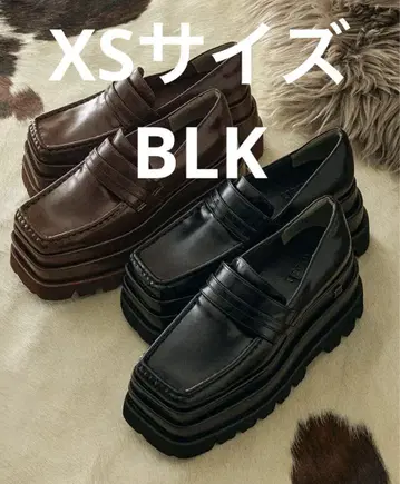 플랫폼 로퍼 DARICH 다리치 BLK XS 사이즈
