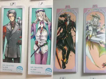 fgo fes 2018 2019 아마데우스 살리에리 반신 포스터 세트