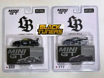 한정판 Mini GT ER34 + MCLAREN LBWK 2개 세트