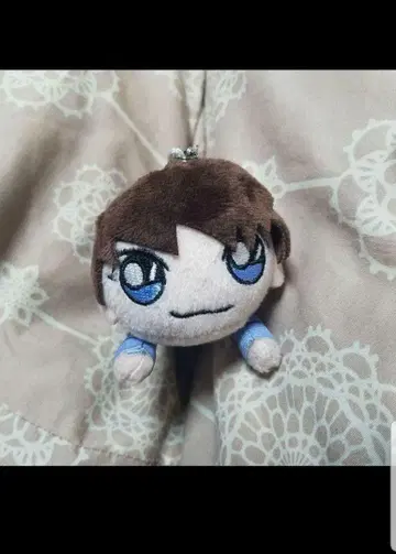 모로후시 히로미츠 봉제 인형 누워있는 명탐정 코난 마스코트 키링