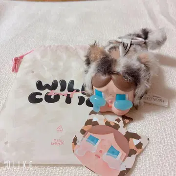 POPMART CRYBABY WildbutCutie 봉제 인형 펜던트