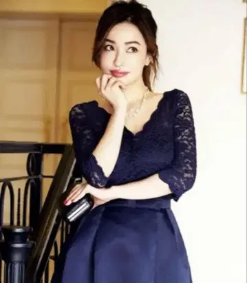 DRESS LAB 네이비 원피스 S