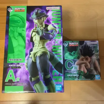 제일복권 HUNTER x HUNTER A상 메르엠 C상 곤 피규어 세트