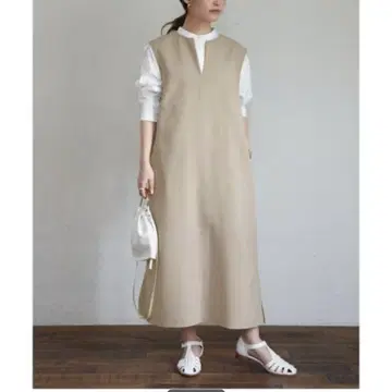 키넥 멜빵 원피스 슬로브 이에나