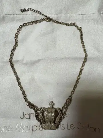 제인 마플 왕관 목걸이