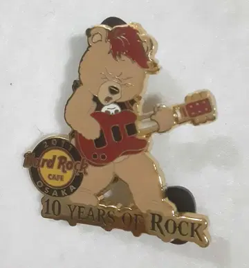 하드 록 카페 Hard Rock Cafe 오사카 곰 핑 배지 pin