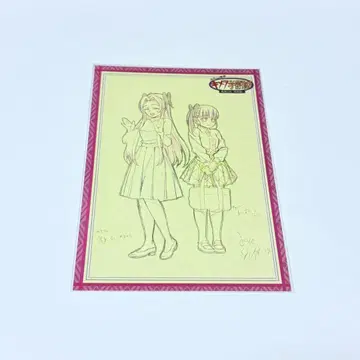 키메츠 학원 엽서 츠유리 카나오 나비 카나에